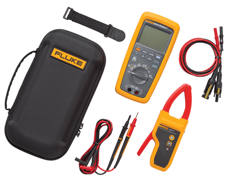 Fluke 283 FC/PV und Wireless-Stromzange