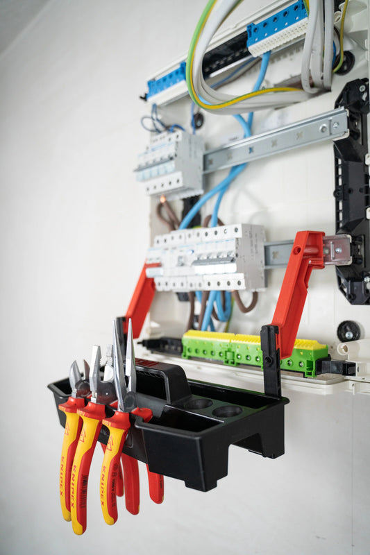 Hutschienen Werkzeugablage