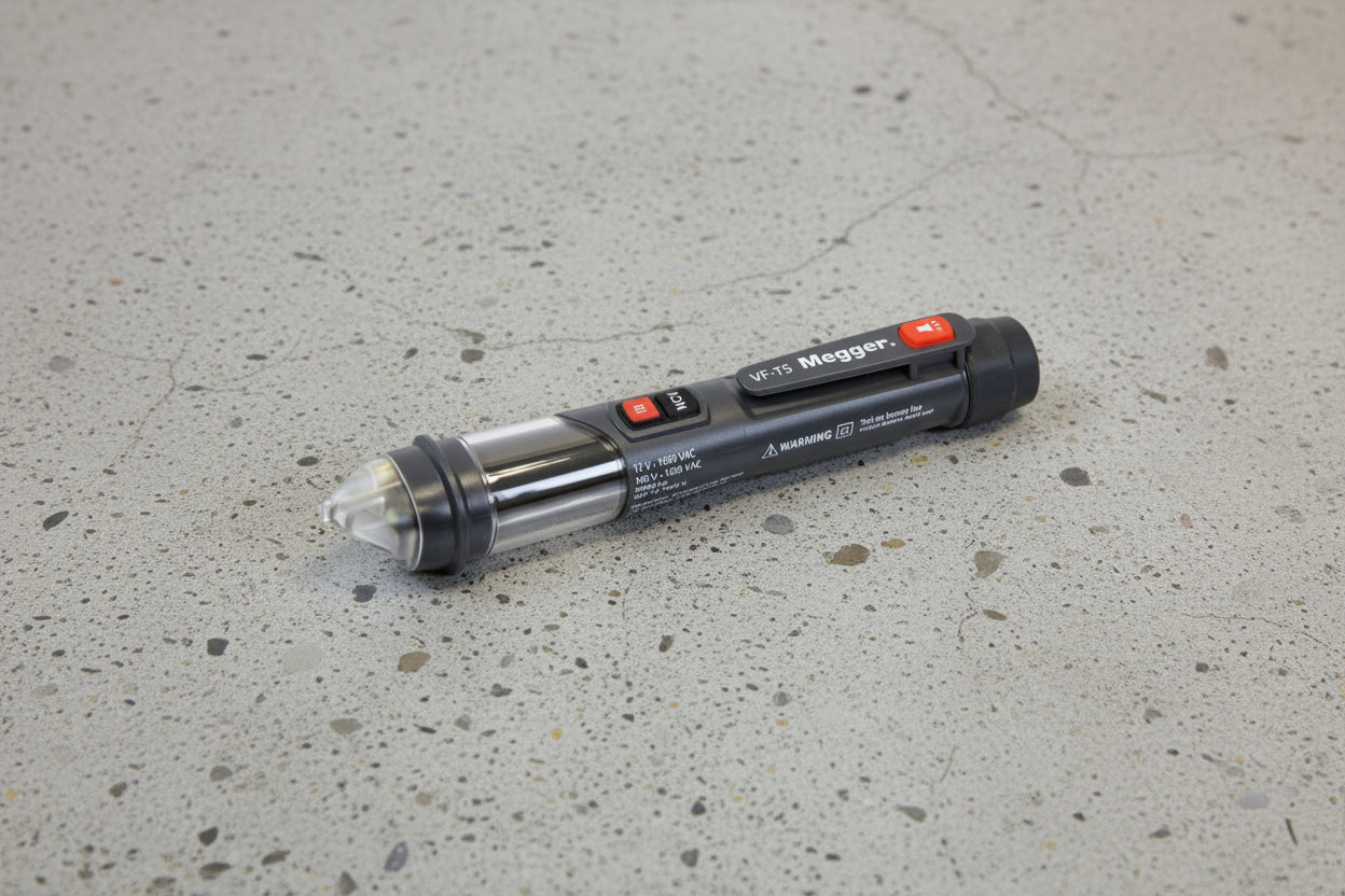 Megger VF-T5 NCV Detektor berührungslose Spannungsprüfung mit Thermometer