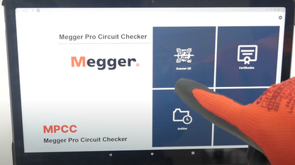 MPCC230-Stromkreisprüfgerät mit RCD-Prüfung und Schleifenmessung