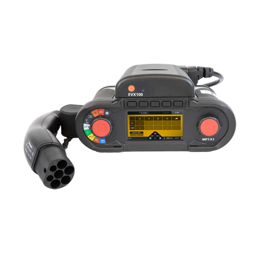 Ladestation Prüfadapter Megger EVX100