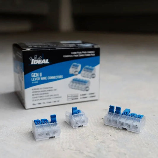 IDEAL Starter Set 2/3/5-Leiter-Hebelklemme 30 Stück