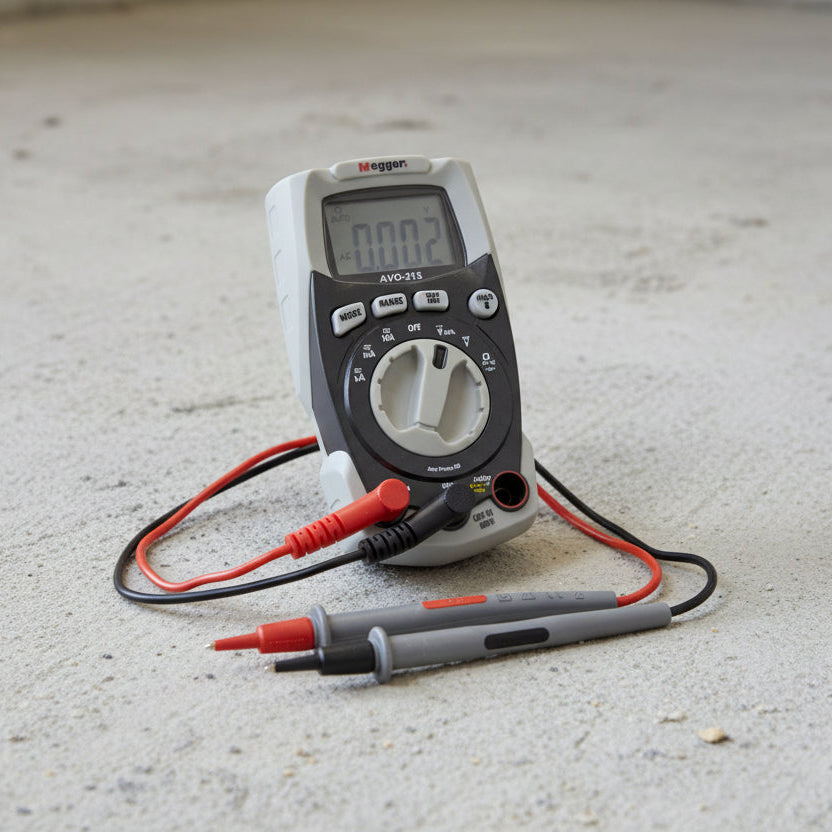 Megger AVO215 CATlll TRMS - Praktischer Digitaler Hand-Multimeter CAT III 600 V